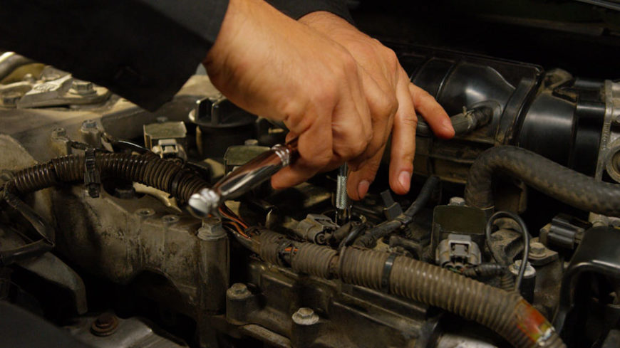 Tools for Changing Spark Plugs