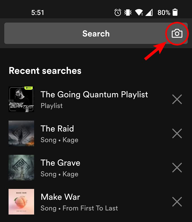 How to scan Spotify code