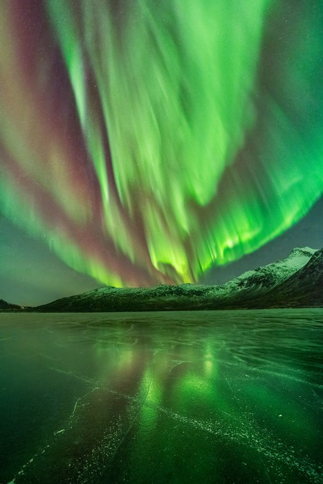 Aurora Borealis Reflection