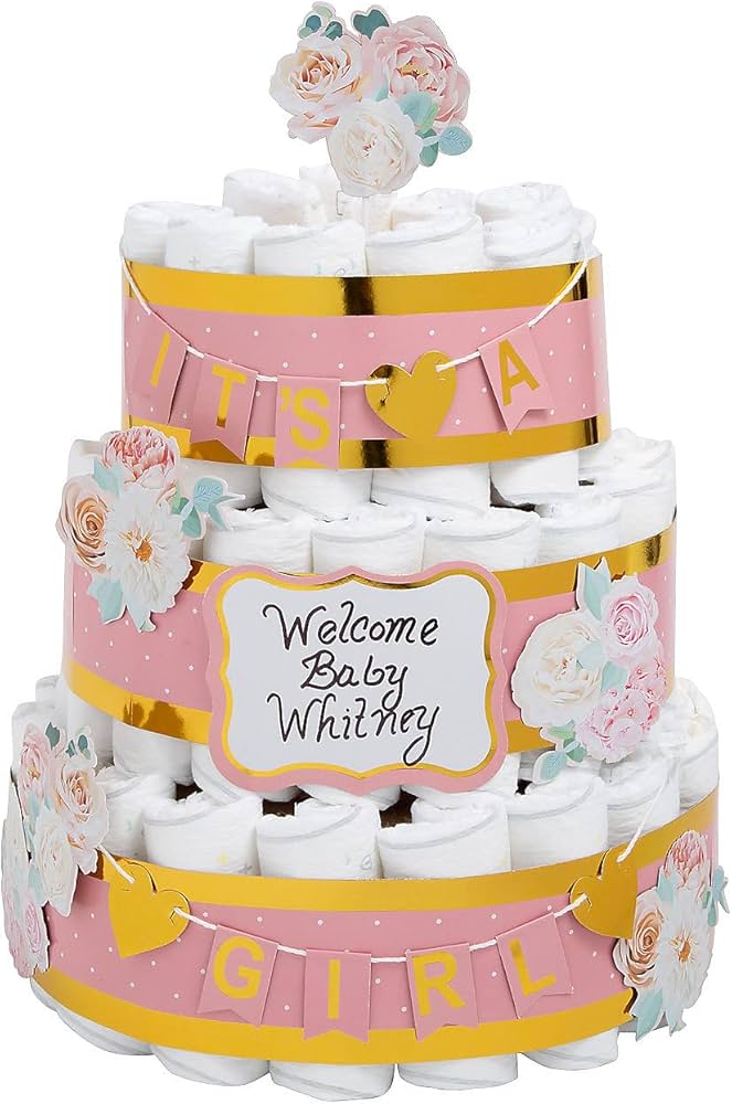 Stunning Diaper Cake Display