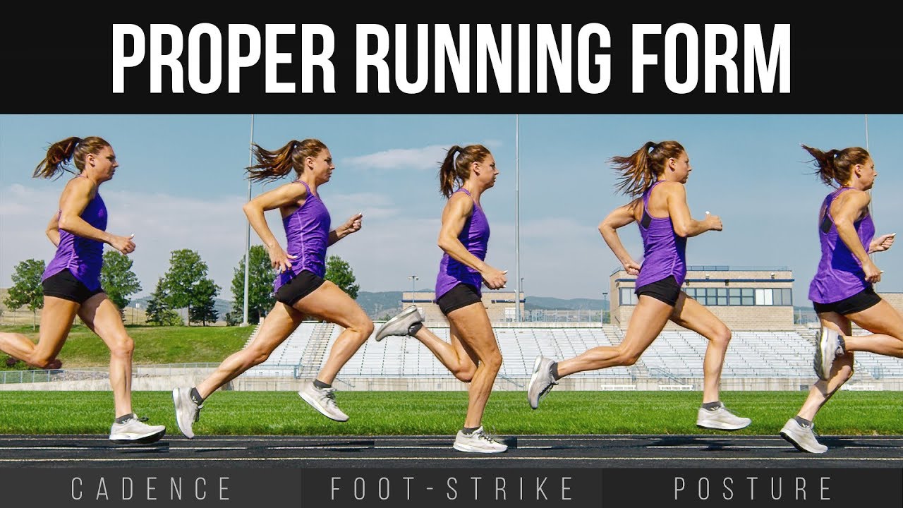 Proper running technique